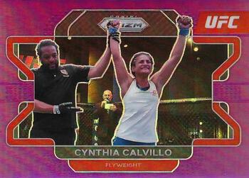 2022 Panini Prizm UFC - Purple Prizms #59 Cynthia Calvillo Front