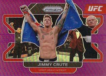 2022 Panini Prizm UFC - Purple Prizms #73 Jimmy Crute Front