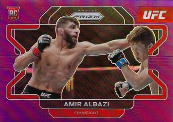 2022 Panini Prizm UFC - Purple Prizms #75 Amir Albazi Front