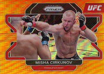 2022 Panini Prizm UFC - Orange Prizms #28 Misha Cirkunov Front