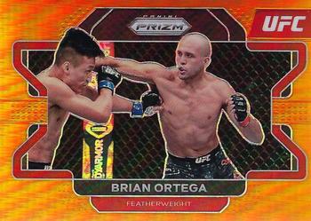 2022 Panini Prizm UFC - Orange Prizms #57 Brian Ortega Front