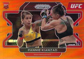 2022 Panini Prizm UFC - Orange Prizms #58 Pannie Kianzad Front