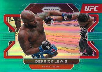 2022 Panini Prizm UFC - Teal Prizms #1 Derrick Lewis Front