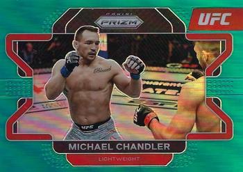2022 Panini Prizm UFC - Teal Prizms #8 Michael Chandler Front