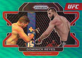 2022 Panini Prizm UFC - Teal Prizms #11 Dominick Reyes Front