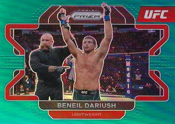 2022 Panini Prizm UFC - Teal Prizms #27 Beneil Dariush Front