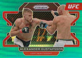 2022 Panini Prizm UFC - Teal Prizms #35 Alexander Gustafsson Front