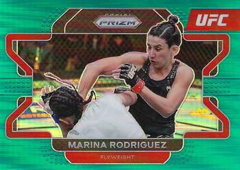 2022 Panini Prizm UFC - Teal Prizms #46 Marina Rodriguez Front