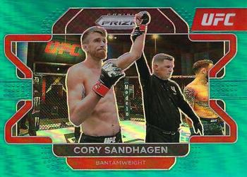 2022 Panini Prizm UFC - Teal Prizms #49 Cory Sandhagen Front
