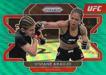 2022 Panini Prizm UFC - Teal Prizms #62 Viviane Araujo Front