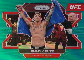 2022 Panini Prizm UFC - Teal Prizms #73 Jimmy Crute Front