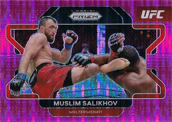 2022 Panini Prizm UFC - Pink Pulsar Prizms #38 Muslim Salikhov Front