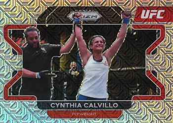 2022 Panini Prizm UFC - Mojo Prizms #59 Cynthia Calvillo Front