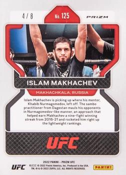 2022 Panini Prizm UFC - Octagon Prizms #125 Islam Makhachev Back