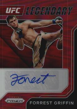 2022 Panini Prizm UFC - Legendary Signatures Red #LS-FGF Forrest Griffin Front