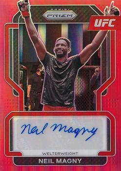 2022 Panini Prizm UFC - Signatures Red #SG-NMG Neil Magny Front
