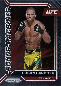 2022 Panini Prizm UFC - Bonus Machines #1 Edson Barboza Front