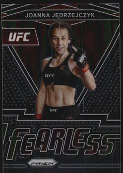 2022 Panini Prizm UFC - Fearless #2 Joanna Jedrzejczyk Front