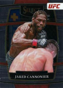 2022 Panini Select UFC #8 Jared Cannonier Front