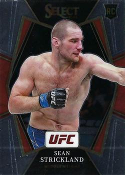 2022 Panini Select UFC #117 Sean Strickland Front