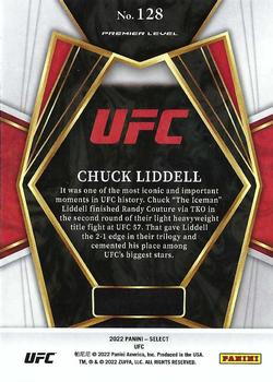 2022 Panini Select UFC #128 Chuck Liddell Back