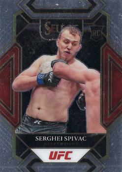2022 Panini Select UFC #332 Serghei Spivac Front