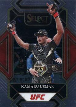 2022 Panini Select UFC #389 Kamaru Usman Front