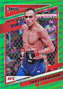 2022 Donruss UFC - Green Flood #10 Tony Ferguson Front