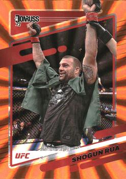 2022 Donruss UFC - Holo Orange Laser #58 Shogun Rua Front
