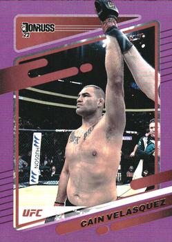 2022 Donruss UFC - Purple Flood #125 Cain Velasquez Front