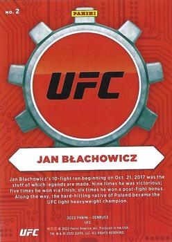 2022 Donruss UFC - Craftsmen #2 Jan Blachowicz Back