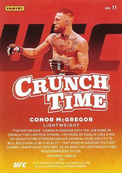 2022 Donruss UFC - Crunch Time #11 Conor McGregor Back
