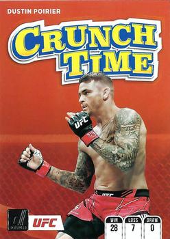 2022 Donruss UFC - Crunch Time #15 Dustin Poirier Front