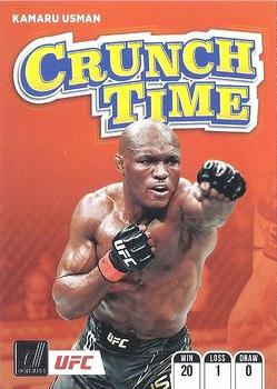 2022 Donruss UFC - Crunch Time #18 Kamaru Usman Front