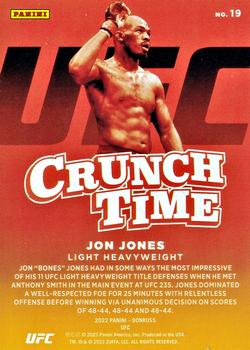 2022 Donruss UFC - Crunch Time #19 Jon Jones Back