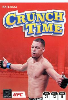 2022 Donruss UFC - Crunch Time #20 Nate Diaz Front