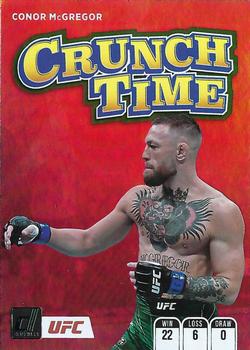 2022 Donruss UFC - Crunch Time Green Flood #11 Conor McGregor Front