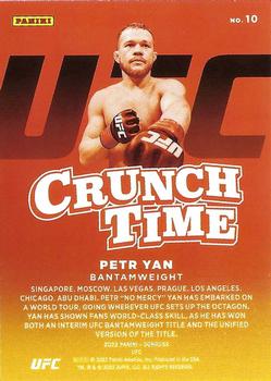 2022 Donruss UFC - Crunch Time Press Proof Pink #10 Petr Yan Back