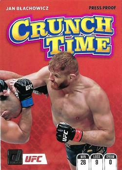 2022 Donruss UFC - Crunch Time Press Proof Pink #14 Jan Blachowicz Front