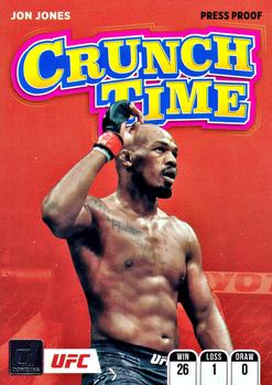 2022 Donruss UFC - Crunch Time Press Proof Pink #19 Jon Jones Front