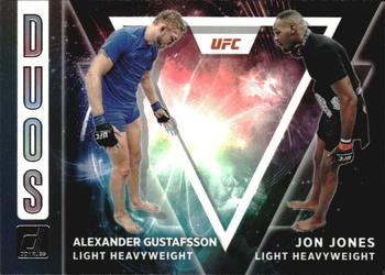 2022 Donruss UFC - Duos #9 Alexander Gustafsson / Jon Jones Front