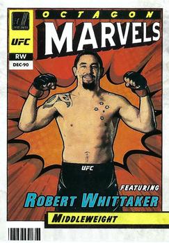 2022 Donruss UFC - Octagon Marvels #3 Robert Whittaker Front