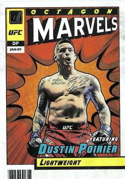 2022 Donruss UFC - Octagon Marvels #8 Dustin Poirier Front