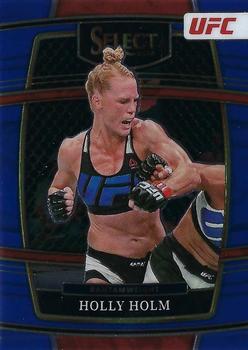 2022 Panini Select UFC - Blue #19 Holly Holm Front