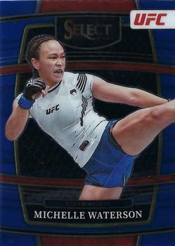 2022 Panini Select UFC - Blue #30 Michelle Waterson Front