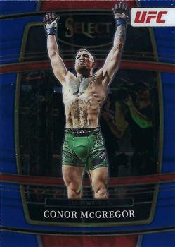 2022 Panini Select UFC - Blue #93 Conor McGregor Front