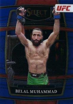 2022 Panini Select UFC - Blue #96 Belal Muhammad Front