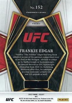 2022 Panini Select UFC - Disco Prizms #152 Frankie Edgar Back