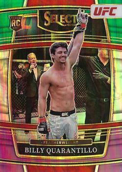 2022 Panini Select UFC - Green and Purple Prizms #13 Billy Quarantillo Front