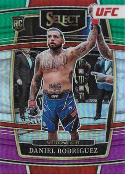 2022 Panini Select UFC - Green and Purple Prizms #21 Daniel Rodriguez Front